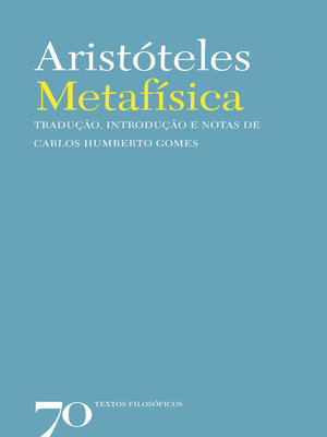 cover image of Metafísica